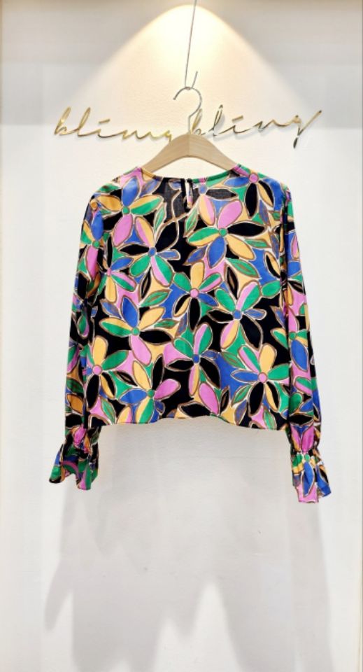 BLING BLING-S東大門㊣代購女士新品真品時尚休閑襯衫蕾絲衫BLING BLING-S襯衫/蕾絲衫