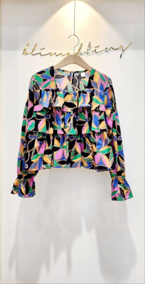 BLING BLING-S東大門㊣代購女士新品真品時尚休閑襯衫蕾絲衫BLING BLING-S襯衫/蕾絲衫圖色2