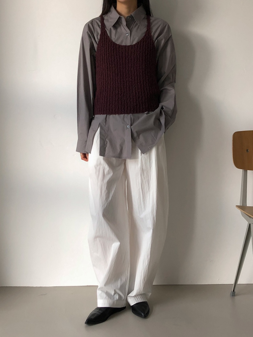 MILLIMETER韓國直郵㊣女裝新款25秋冬職業真品人氣吊帶背心MILLIMETER吊帶/背心
