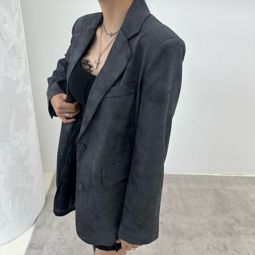 空東大門㊣直郵女士新款職業推薦時尚休閑人氣真品25秋冬夾克SOUIT by mabel-Q夾克