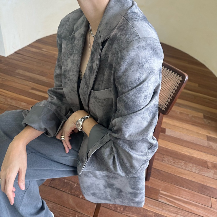 空東大門㊣直郵女士新款職業推薦時尚休閑人氣真品25秋冬夾克SOUIT by mabel-Q夾克