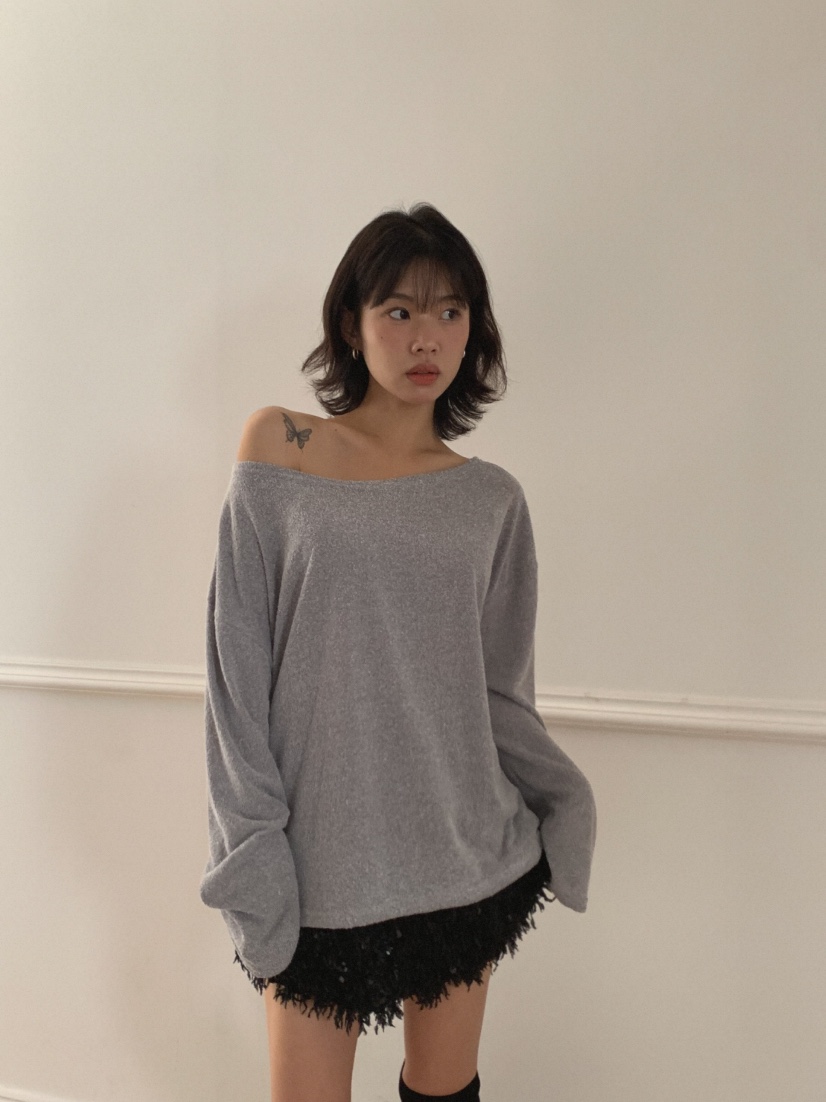 MOSMOS韓國直郵㊣女裝新款休閑25秋冬時尚熱賣職業真品長袖T恤MOSMOS長袖T恤