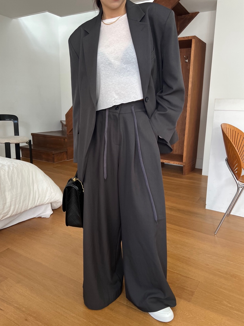 SOLAR韓國直郵㊣女士新品推薦熱賣人氣真品休閑25秋冬休閑褲SOLAR休閑褲