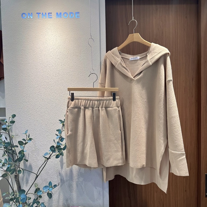 ON THE MODE韓國代購㊣女裝新款時尚熱賣推薦人氣套裝套裝ON THE MODE套裝圖色2