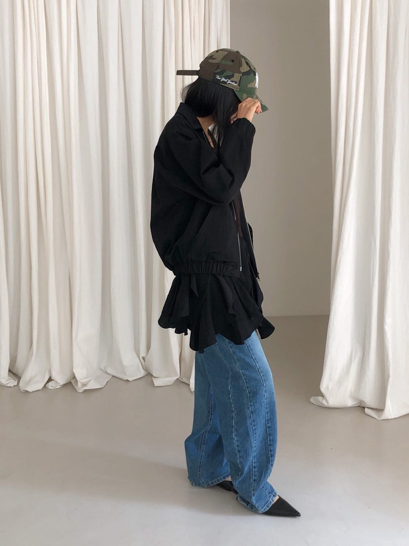 ZITTEN東大門㊣實拍女裝新品25秋冬人氣真品休閑熱賣牛仔褲ZITTEN牛仔褲