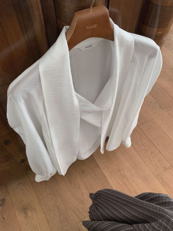 MARE東大門㊣直郵女士新品人氣推薦真品時尚襯衫蕾絲衫寬松MARE襯衫/蕾絲衫