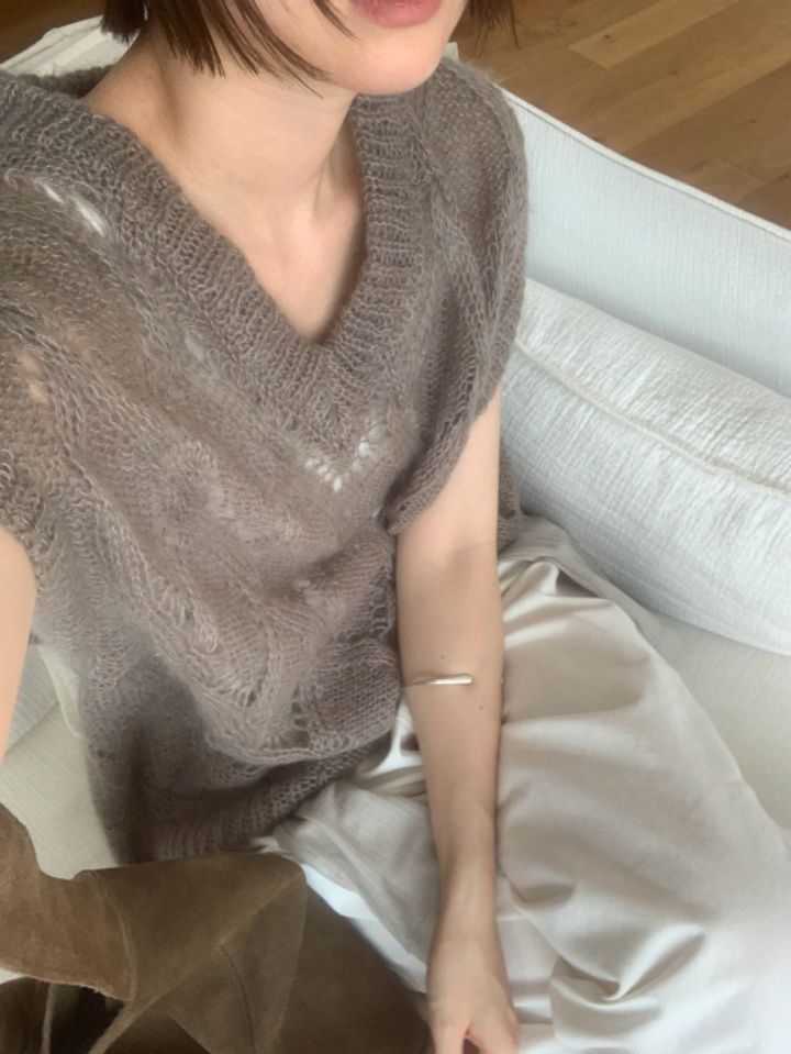 MARE東大門㊣實拍女裝新品時尚職業推薦人氣熱賣25秋冬針織衫MARE針織衫圖色1