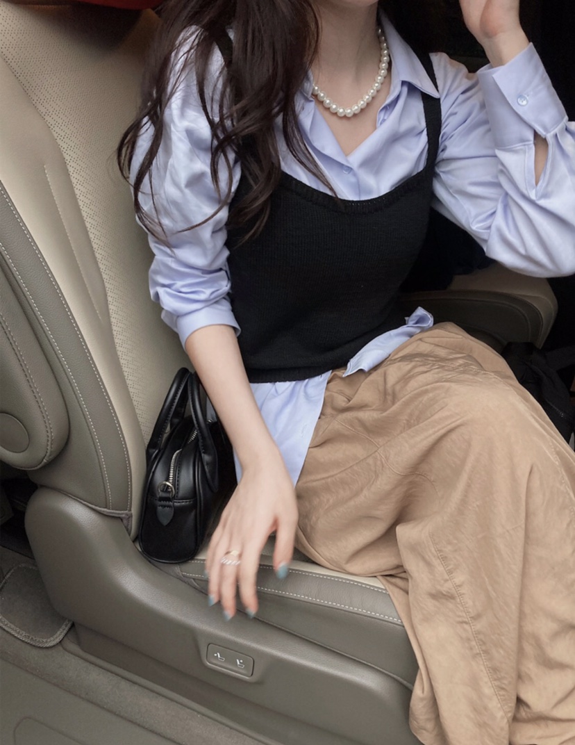LETAILOR東大門㊣實拍女士新品時尚職業休閑人氣襯衫蕾絲衫LETAILOR襯衫/蕾絲衫