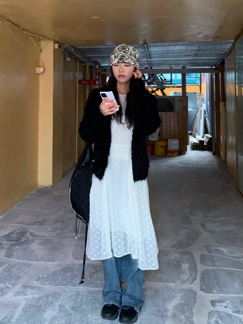LETAILOR韓國直郵㊣女裝新品休閑25秋冬人氣職業熱賣連衣裙LETAILOR連衣裙