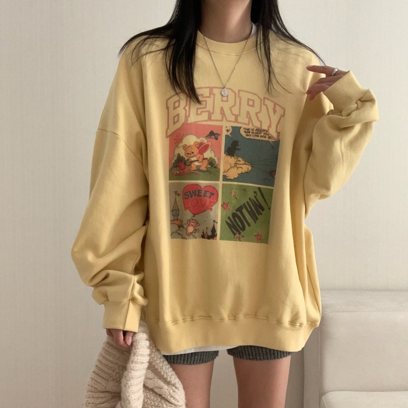 FROMJINI韓國代購㊣女裝新品職業休閑熱賣真品人氣時尚衛衣FROMJINI衛衣