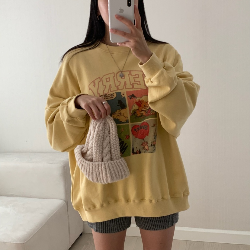 FROMJINI韓國代購㊣女裝新品職業休閑熱賣真品人氣時尚衛衣FROMJINI衛衣