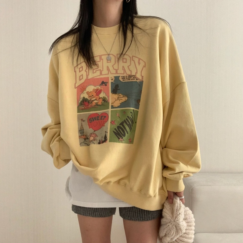 FROMJINI韓國代購㊣女裝新品職業休閑熱賣真品人氣時尚衛衣FROMJINI衛衣