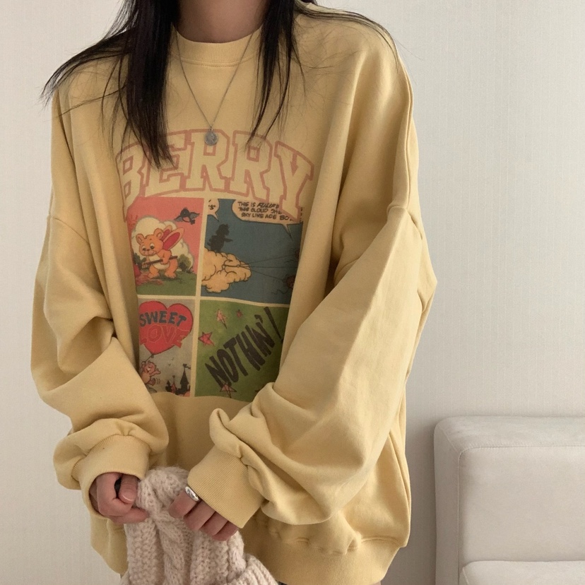FROMJINI韓國代購㊣女裝新品職業休閑熱賣真品人氣時尚衛衣FROMJINI衛衣
