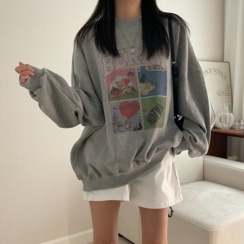 FROMJINI韓國代購㊣女裝新品職業休閑熱賣真品人氣時尚衛衣FROMJINI衛衣