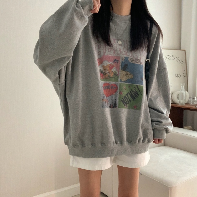 FROMJINI韓國代購㊣女裝新品職業休閑熱賣真品人氣時尚衛衣FROMJINI衛衣