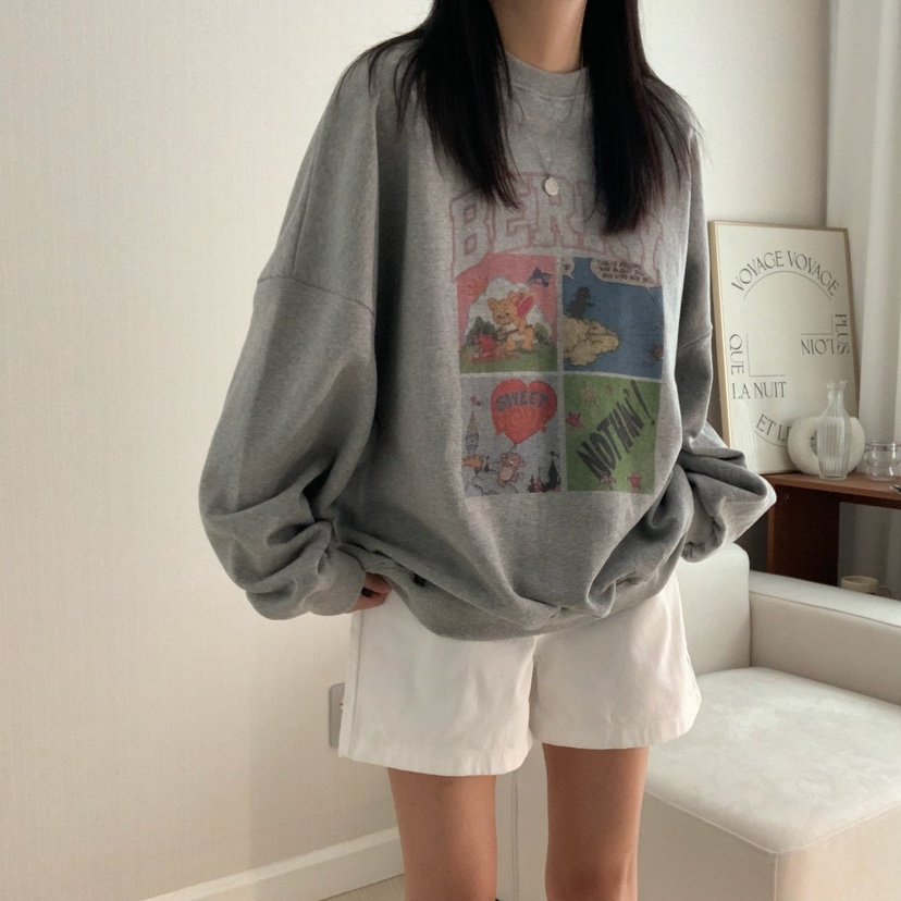 FROMJINI韓國代購㊣女裝新品職業休閑熱賣真品人氣時尚衛衣FROMJINI衛衣