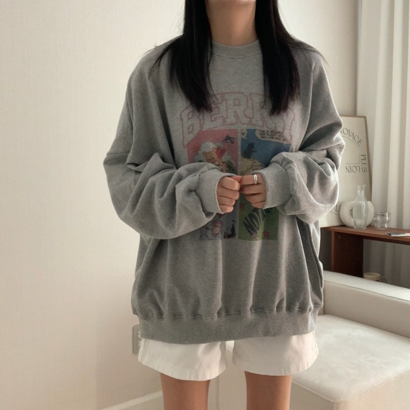 FROMJINI韓國代購㊣女裝新品職業休閑熱賣真品人氣時尚衛衣FROMJINI衛衣