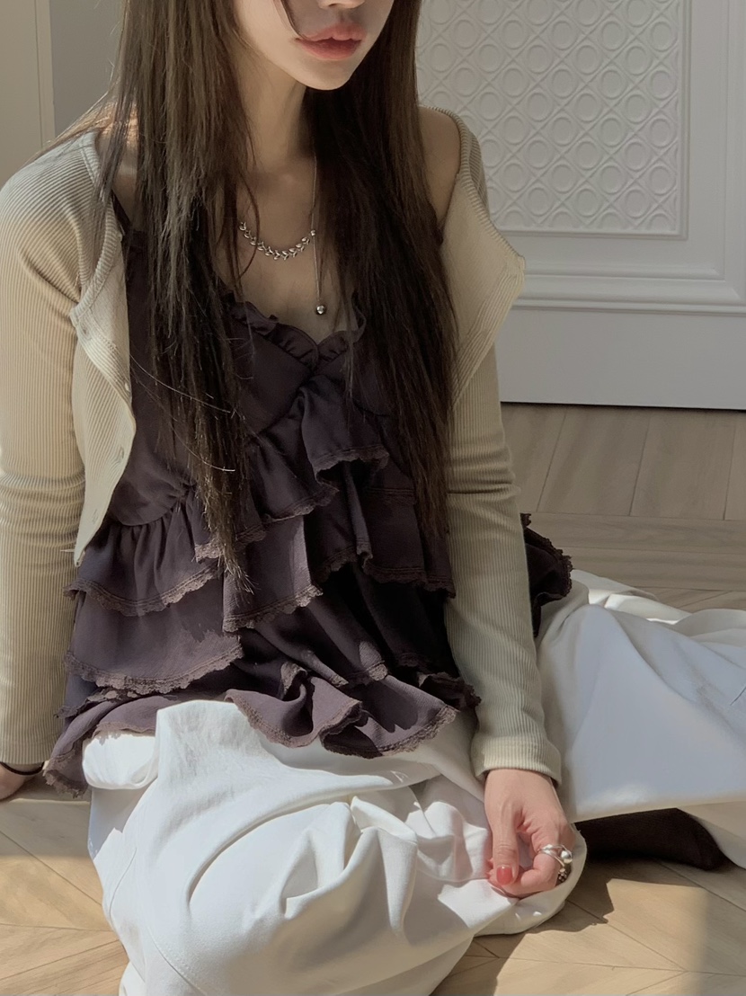BERTHA東大門㊣代購女士新品休閑熱賣推薦真品25秋冬吊帶背心BERTHA吊帶/背心