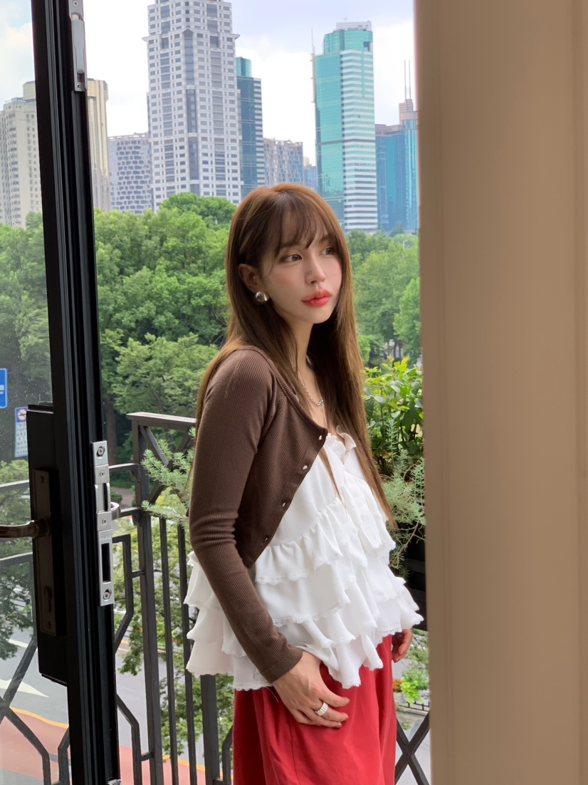 BERTHA東大門㊣代購女士新品休閑熱賣推薦真品25秋冬吊帶背心BERTHA吊帶/背心