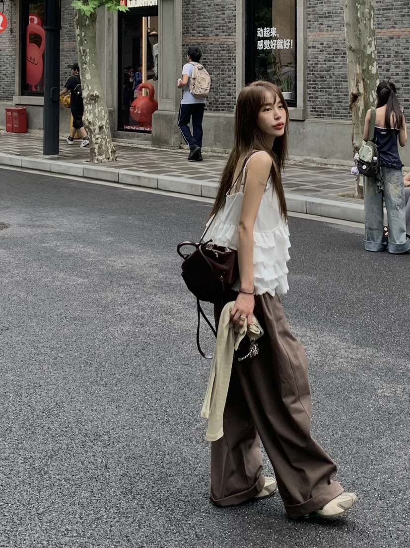 BERTHA東大門㊣代購女士新品休閑熱賣推薦真品25秋冬吊帶背心BERTHA吊帶/背心