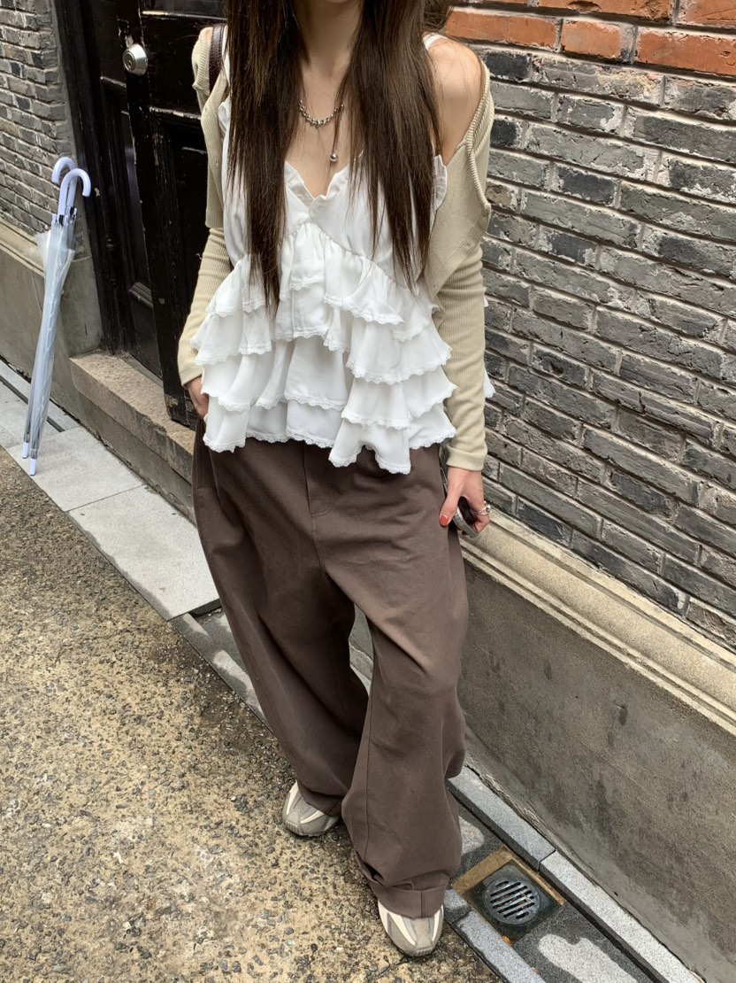 BERTHA東大門㊣代購女士新品休閑熱賣推薦真品25秋冬吊帶背心BERTHA吊帶/背心