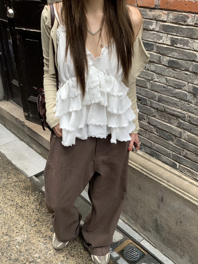 BERTHA東大門㊣代購女士新品休閑熱賣推薦真品25秋冬吊帶背心BERTHA吊帶/背心