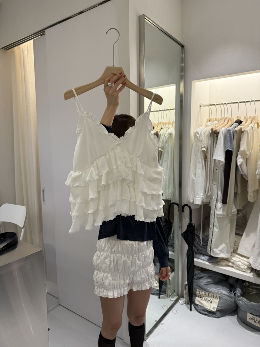 BERTHA東大門㊣代購女士新品休閑熱賣推薦真品25秋冬吊帶背心BERTHA吊帶/背心圖色2