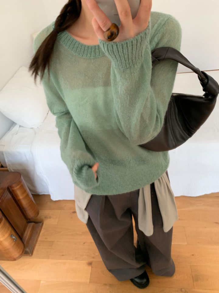 MARE韓國直郵㊣女裝新品熱賣推薦真品人氣時尚休閑職業針織衫MARE針織衫圖色5
