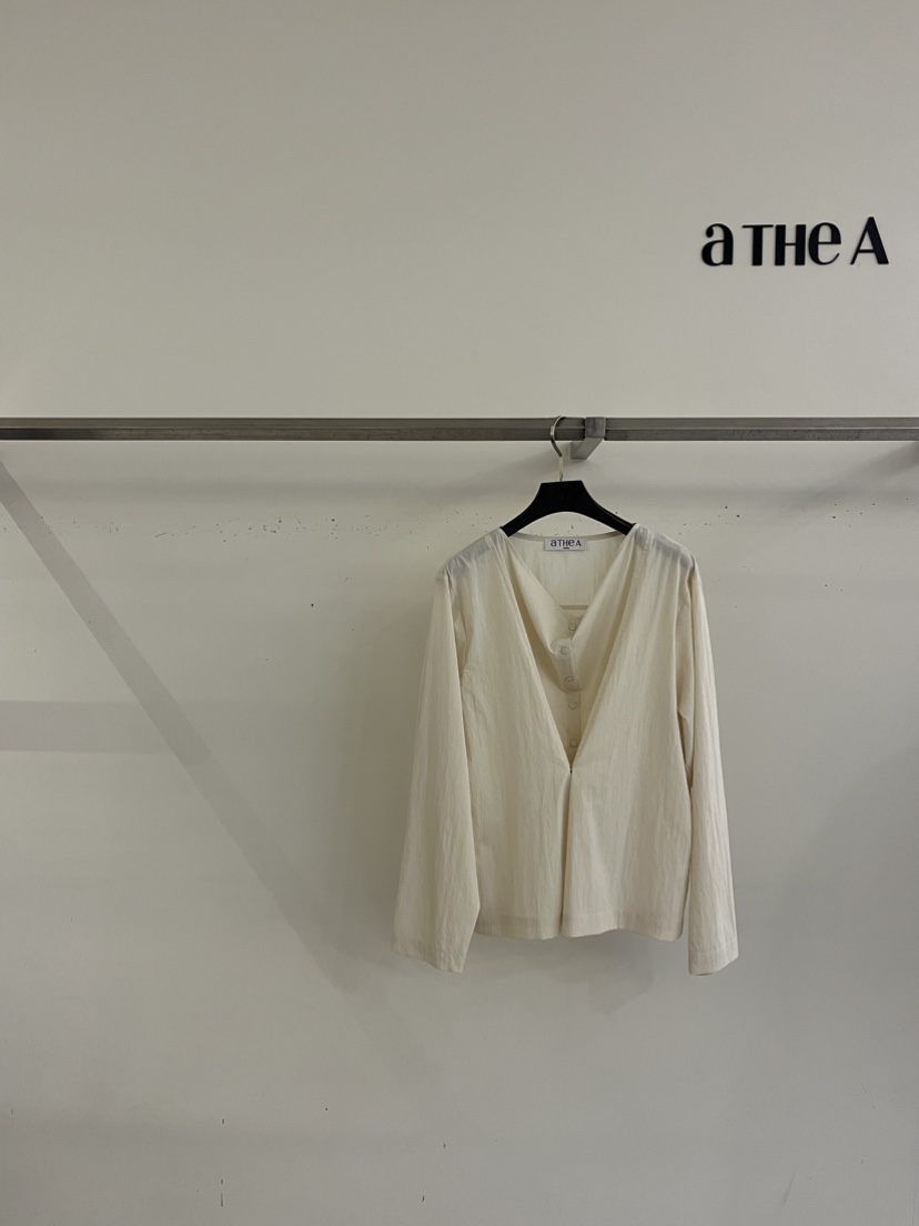 ATHEA東大門㊣代購女裝新品推薦人氣休閑真品時尚襯衫蕾絲衫ATHEA襯衫/蕾絲衫圖色1