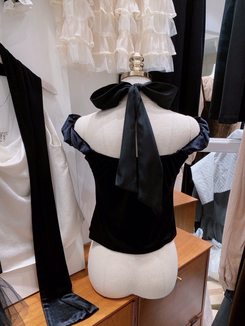 LETAILOR東大門㊣直郵女士新品時尚熱賣吊帶背心天鵝絨緊身LETAILOR吊帶/背心