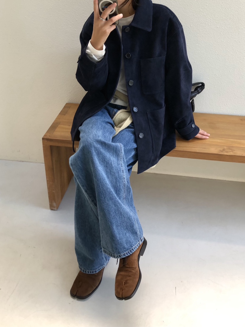 ROMANTICIZE韓國直郵㊣女士新款推薦時尚職業真品夾克絨面革ROMANTICIZE夾克