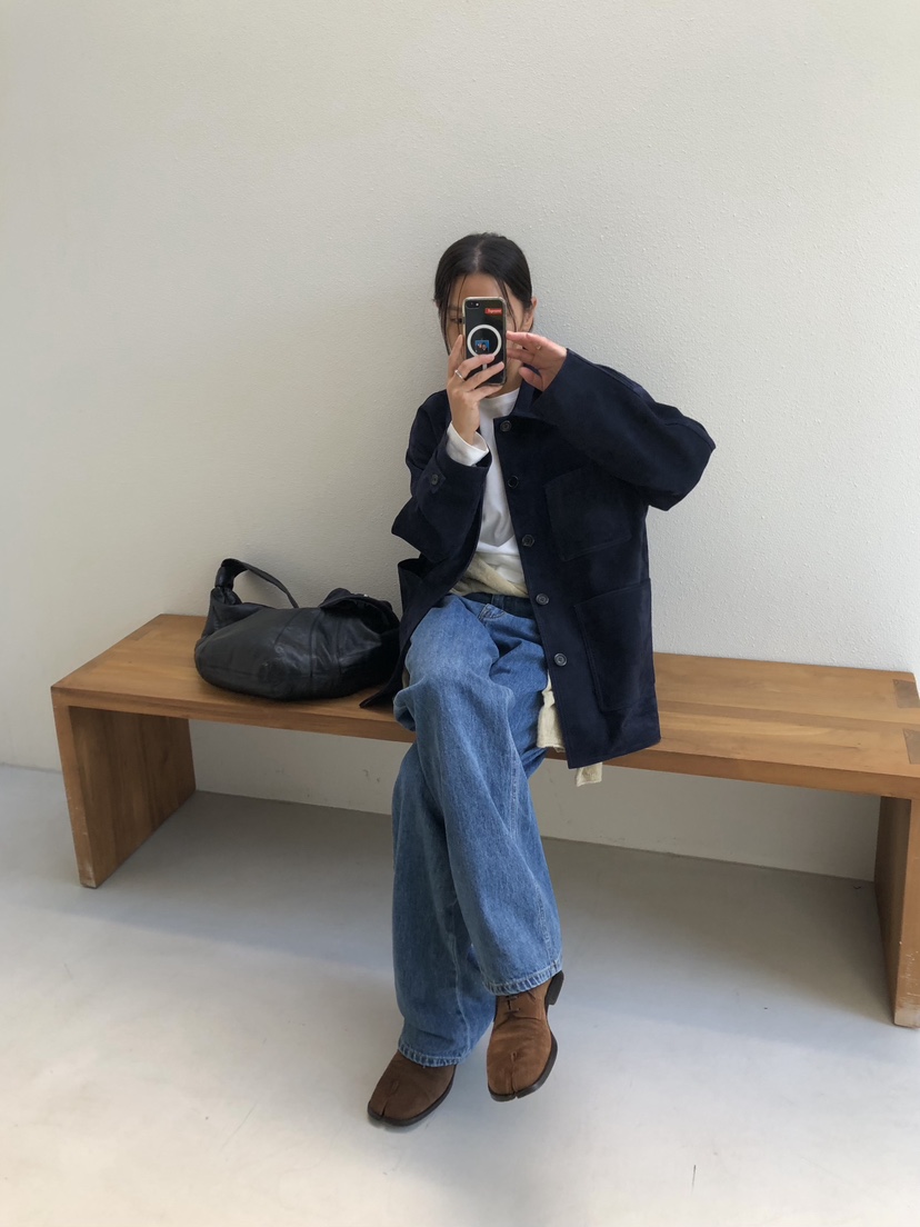 ROMANTICIZE韓國直郵㊣女士新款推薦時尚職業真品夾克絨面革ROMANTICIZE夾克