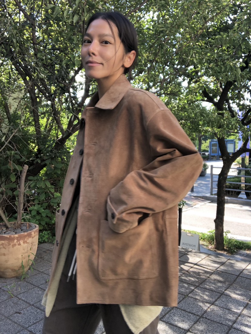 ROMANTICIZE韓國直郵㊣女士新款推薦時尚職業真品夾克絨面革ROMANTICIZE夾克