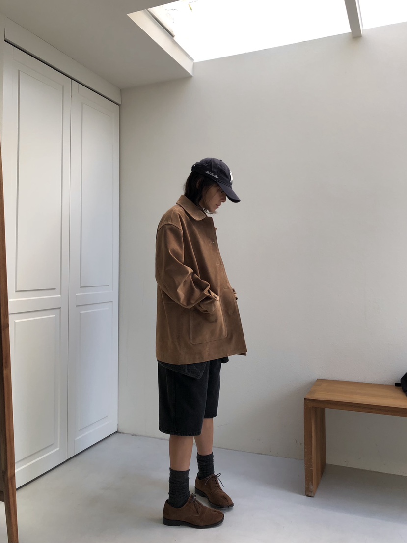 ROMANTICIZE韓國直郵㊣女士新款推薦時尚職業真品夾克絨面革ROMANTICIZE夾克