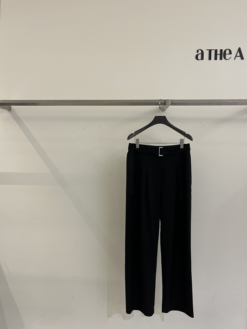 ATHEA韓國直郵㊣女裝新款推薦熱賣休閑真品職業人氣休閑褲羊毛ATHEA休閑褲圖色2