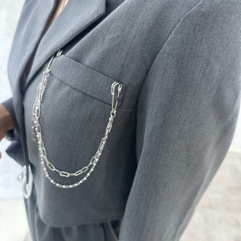 空東大門㊣實拍女裝新款職業人氣熱賣時尚推薦25秋冬真品夾克SOUIT by mabel-Q夾克
