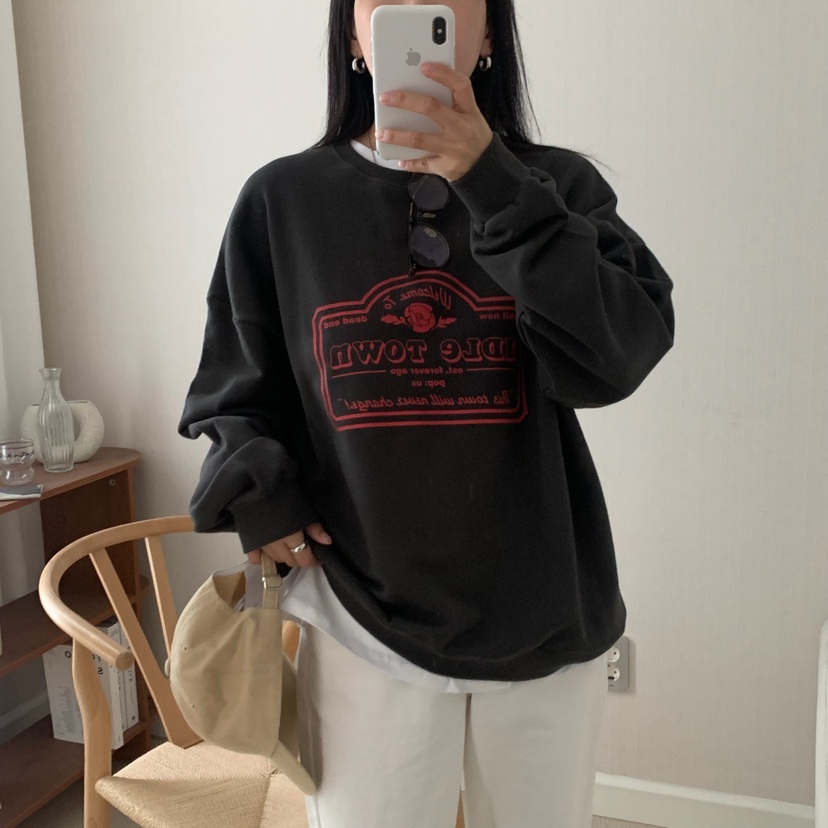 HELLO JINI東大門㊣代購女裝新品職業時尚熱賣人氣推薦衛衣HELLO JINI衛衣