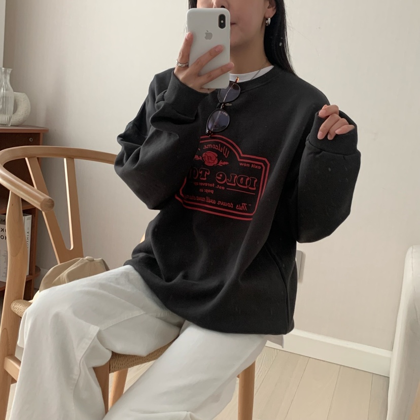 HELLO JINI東大門㊣代購女裝新品職業時尚熱賣人氣推薦衛衣HELLO JINI衛衣