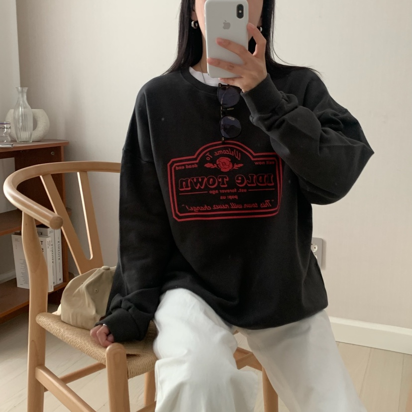 HELLO JINI東大門㊣代購女裝新品職業時尚熱賣人氣推薦衛衣HELLO JINI衛衣