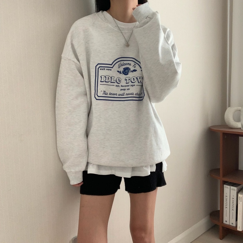 HELLO JINI東大門㊣代購女裝新品職業時尚熱賣人氣推薦衛衣HELLO JINI衛衣