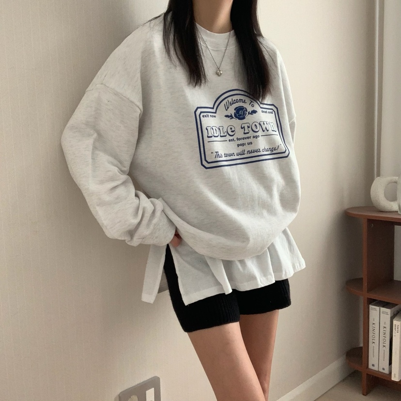 HELLO JINI東大門㊣代購女裝新品職業時尚熱賣人氣推薦衛衣HELLO JINI衛衣