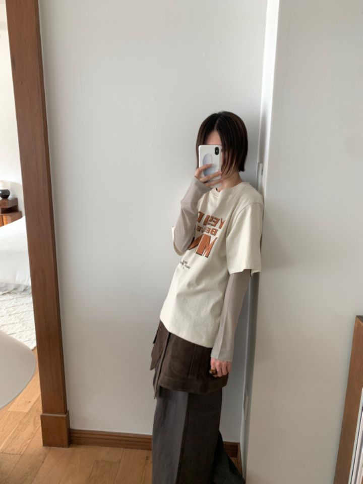 MARE韓國直郵㊣女裝新品時尚真品職業休閑人氣熱賣T恤不含內搭MARET恤