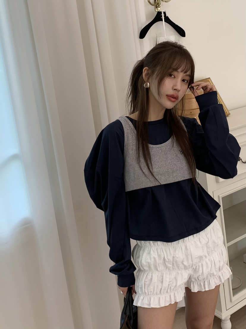 BERTHA東大門㊣直郵女士新款休閑時尚吊帶背心不含內搭刺繡BERTHA吊帶/背心