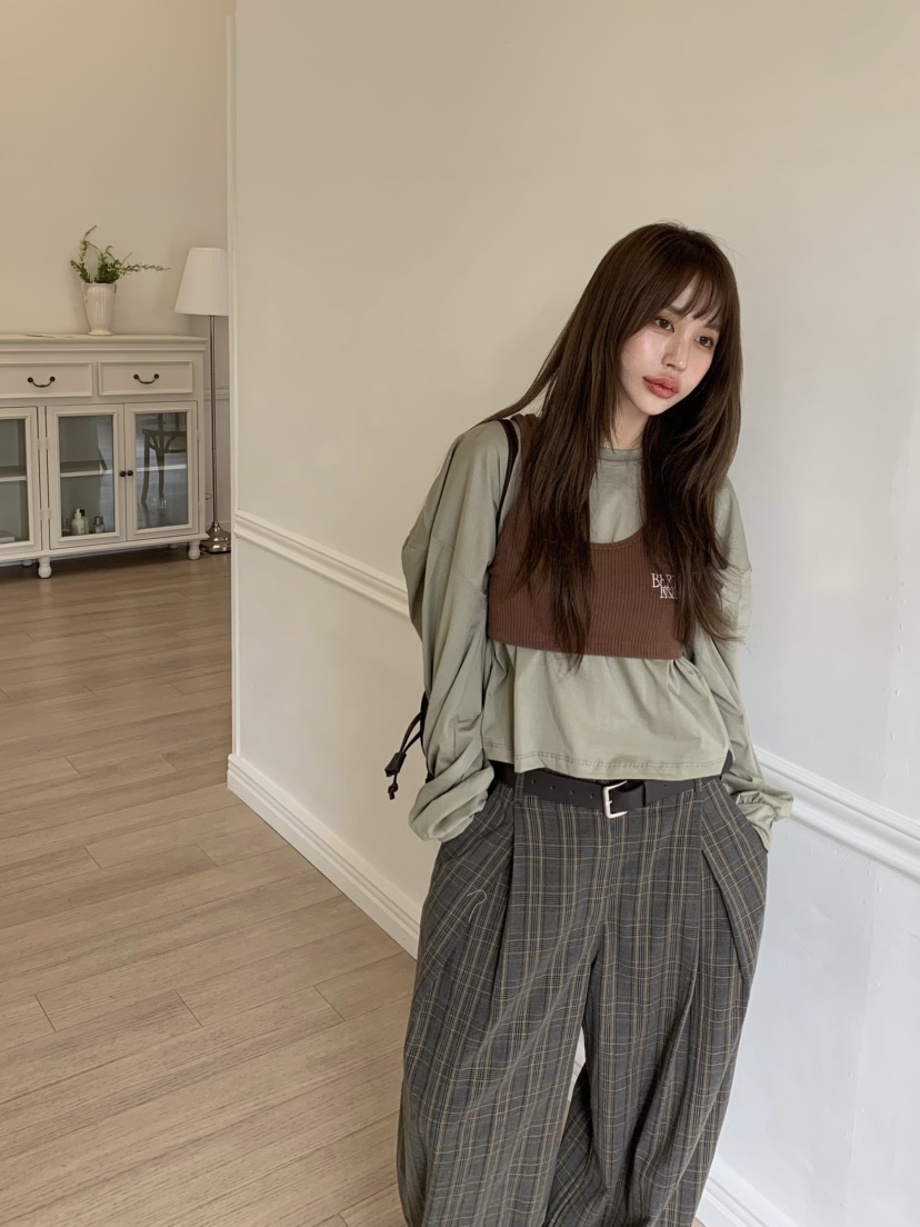 BERTHA東大門㊣直郵女士新款休閑時尚吊帶背心不含內搭刺繡BERTHA吊帶/背心