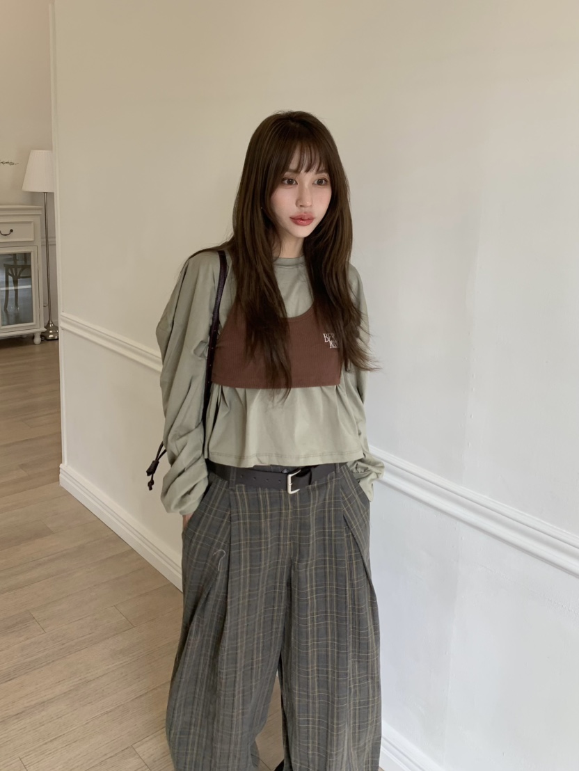 BERTHA東大門㊣直郵女士新款休閑時尚吊帶背心不含內搭刺繡BERTHA吊帶/背心