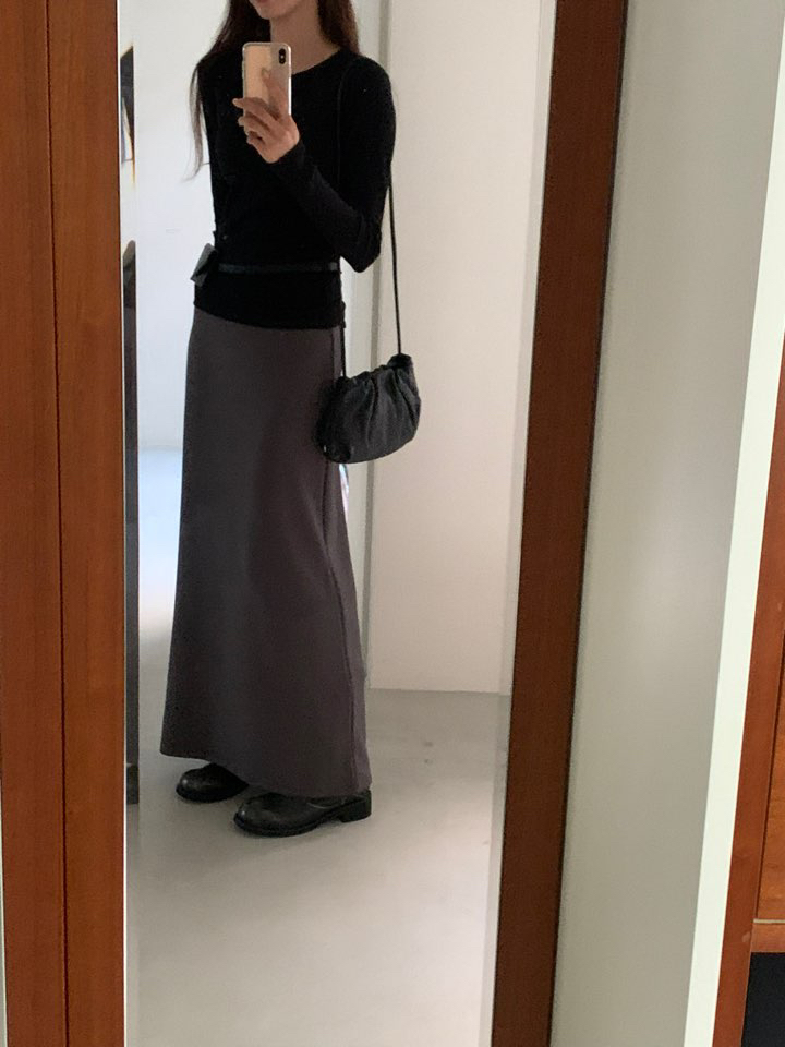 NOTICE韓國直郵㊣女士新品時尚真品職業推薦休閑人氣熱賣長裙NOTICE長裙