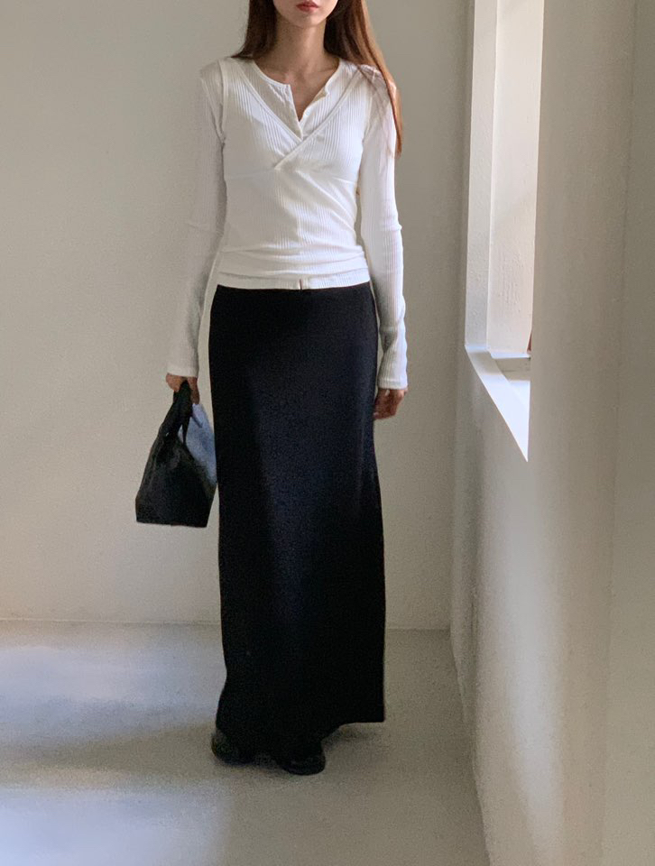 NOTICE韓國直郵㊣女士新品時尚真品職業推薦休閑人氣熱賣長裙NOTICE長裙