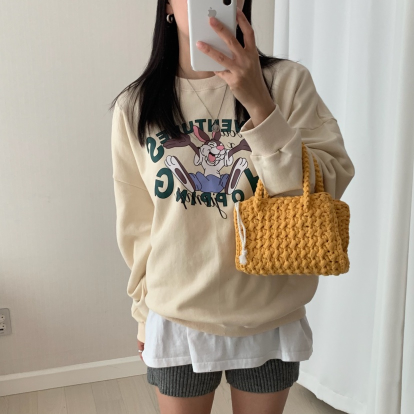 HELLO JINI韓國代購㊣女士新款25秋冬時尚休閑推薦熱賣衛衣HELLO JINI衛衣