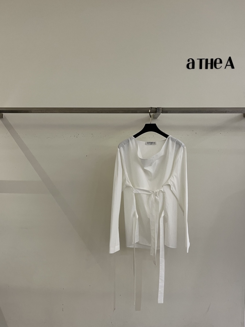 ATHEA韓國直郵㊣女士新品時尚職業熱賣推薦25秋冬襯衫蕾絲衫ATHEA襯衫/蕾絲衫