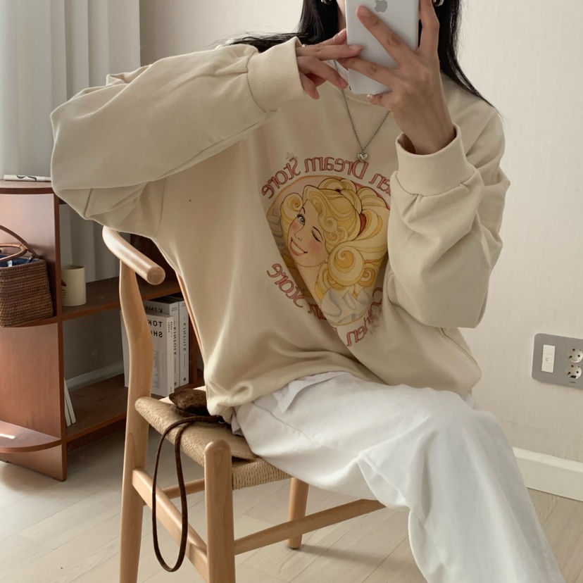 FROMJINI韓國直郵㊣女士新品熱賣職業人氣休閑推薦25秋冬衛衣FROMJINI衛衣